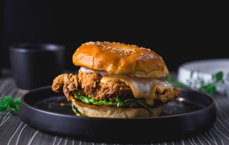 Honey Butter Chicken Sandwich — sweet and fluffy